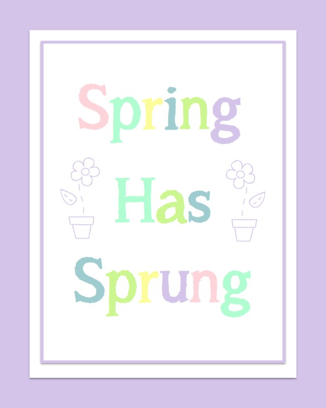 Free Easter Print #1 - 8x10